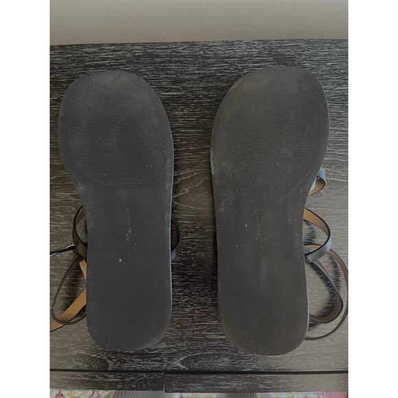 Madewell Sabina Flatform Sandal - Like New - Black Women Size 9 - Picture 10 of 10
